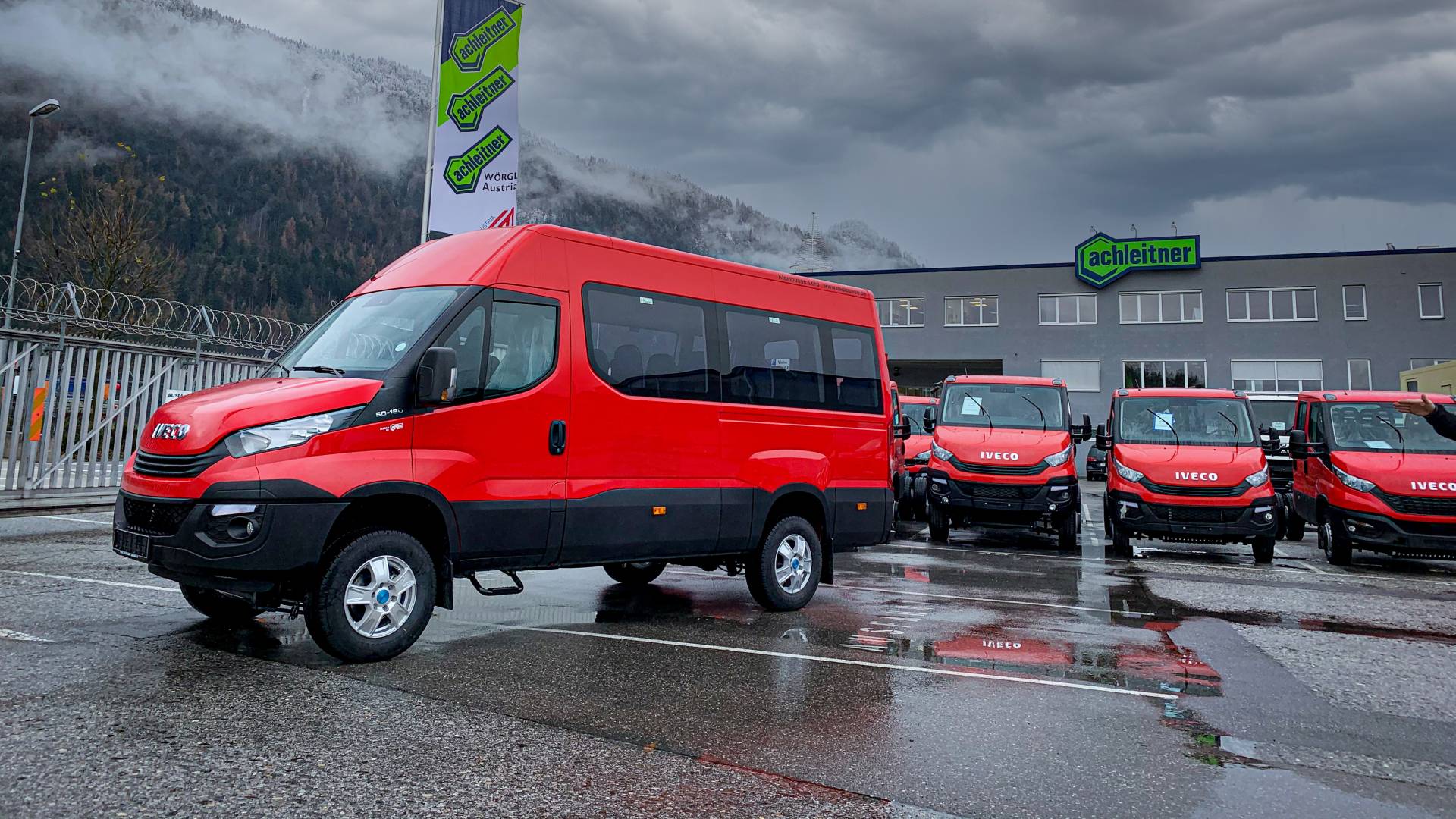 Service på en Iveco husbilsklubbense