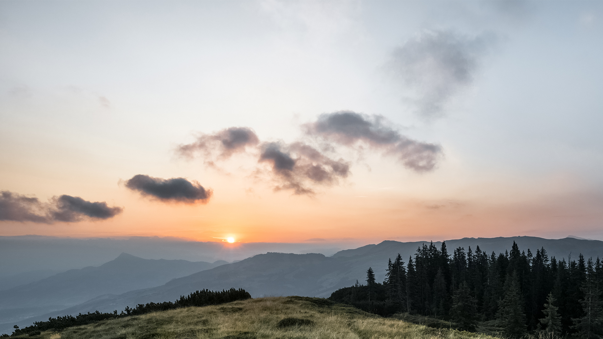 Atemberaubendes Bergpanorama am Brechhornhaus